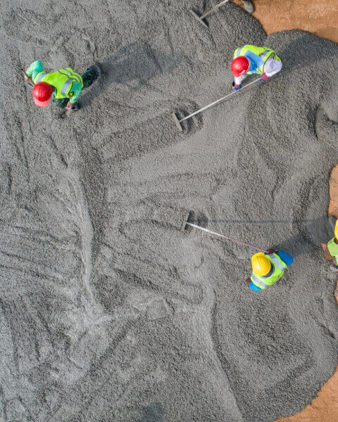 Mini excavation Rive-sud