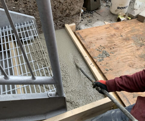 Travaux de béton à Boucherville